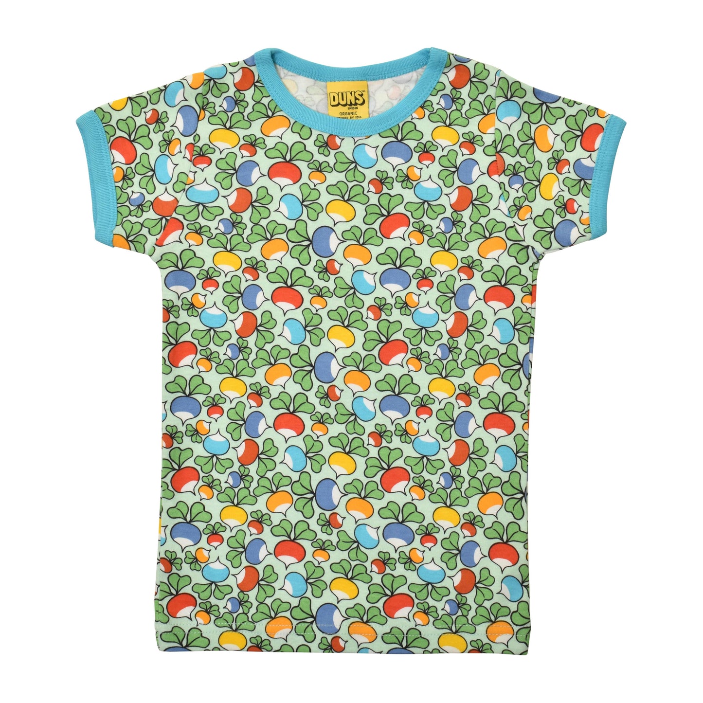 [DUNS Sweden] Short Sleeve Tops- Jumbled Radish Blue