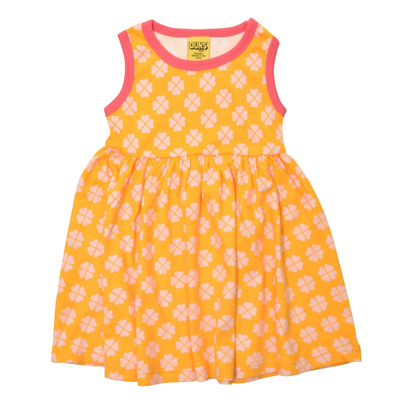 [DUNS Sweden] Gather Dress -Clover Radiant Yellow