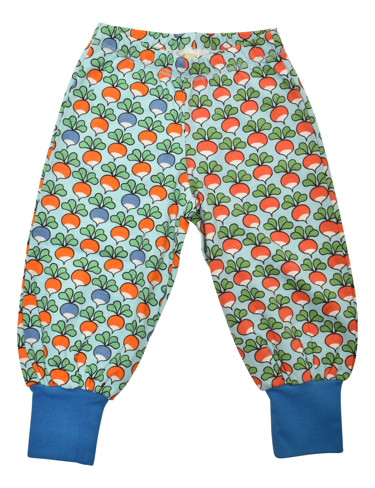 [DUNS Sweden]Baggy Pants-Multi Radish blue & Radish Petit Blue