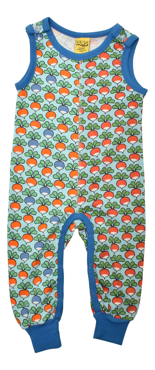 [DUNS Sweden] Dungaree-Multi Radish blue & Radish Petit Blue