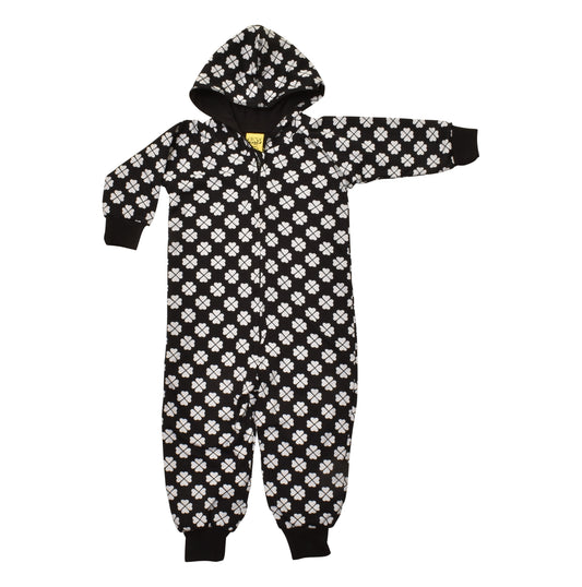 [DUNS Sweden]Hood With Suit - Clover Black