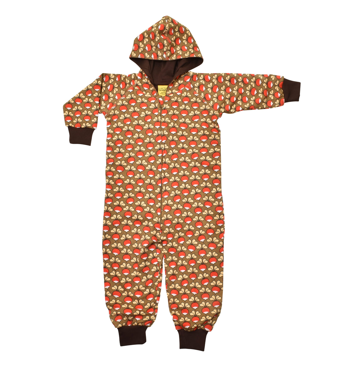 [DUNS Sweden]Hood With Suit - Radish Brown