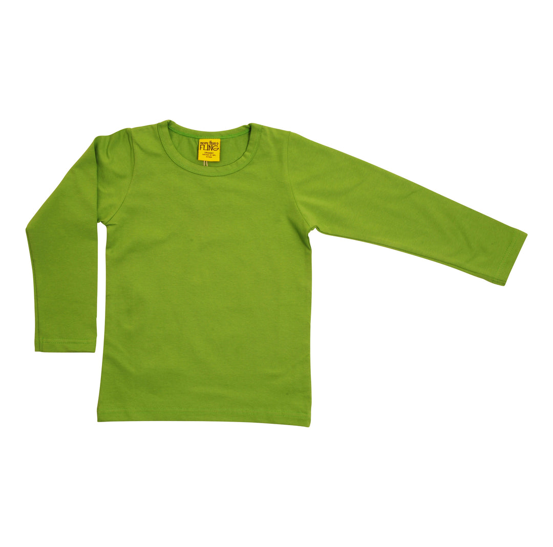 [DUNS Sweden] Long Sleeve Top - More than a Fling Foliage Green