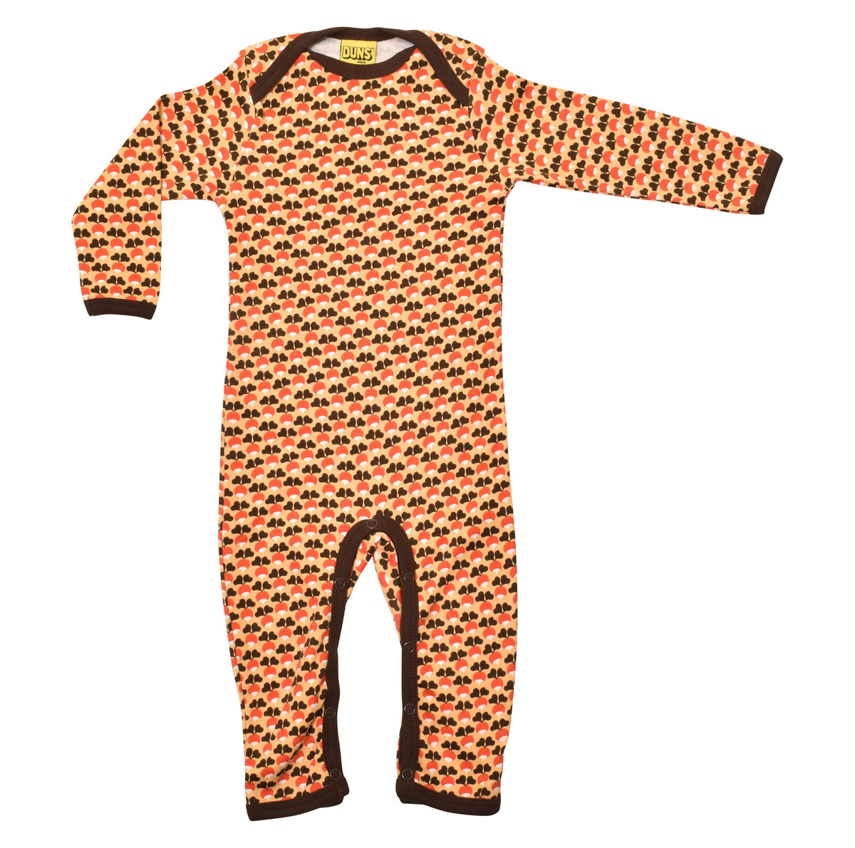 [DUNS Sweden] Long Sleeve Lap Neck Suit - Mini Radish Light Brown