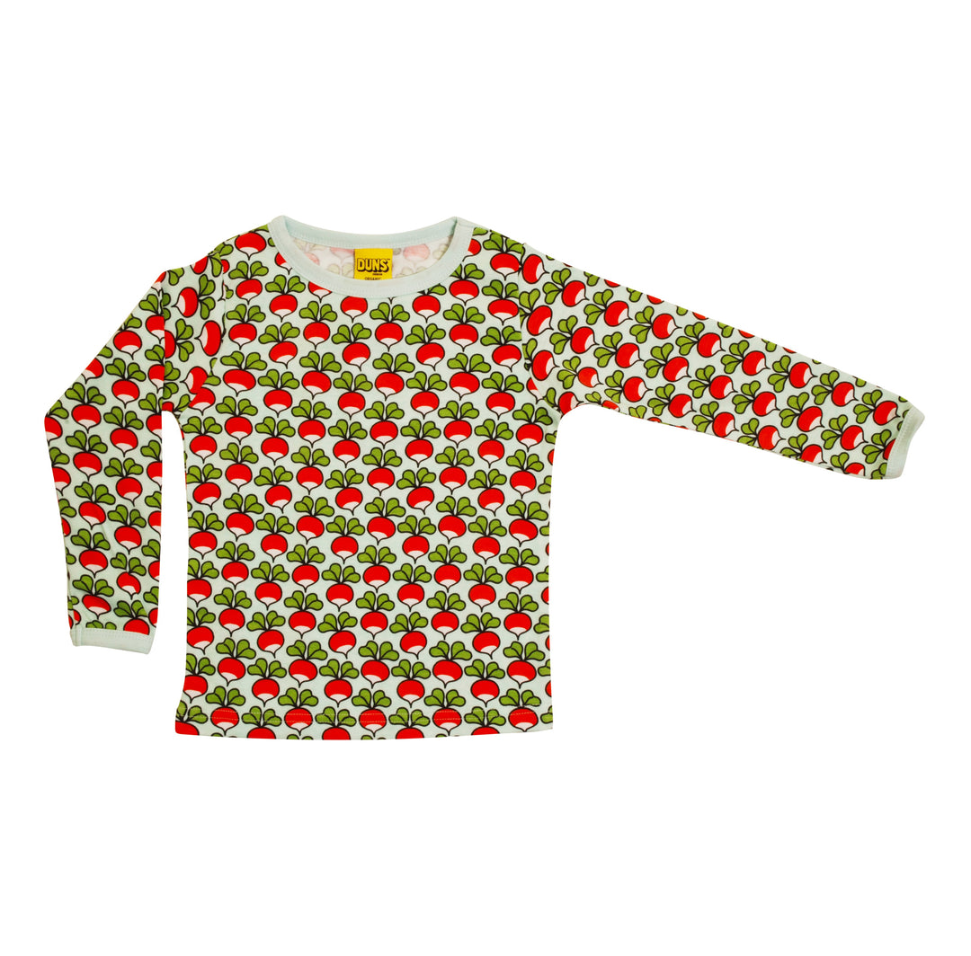 [DUNS Sweden] Long Sleeve Tops- Radish Eggshell Blue