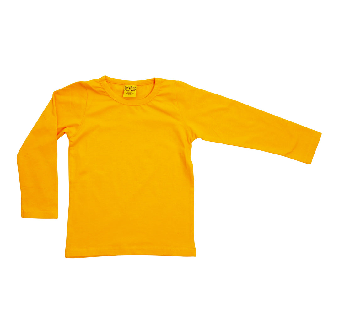 [DUNS Sweden] Long Sleeve Top - More than a Fling Citrus Yellow