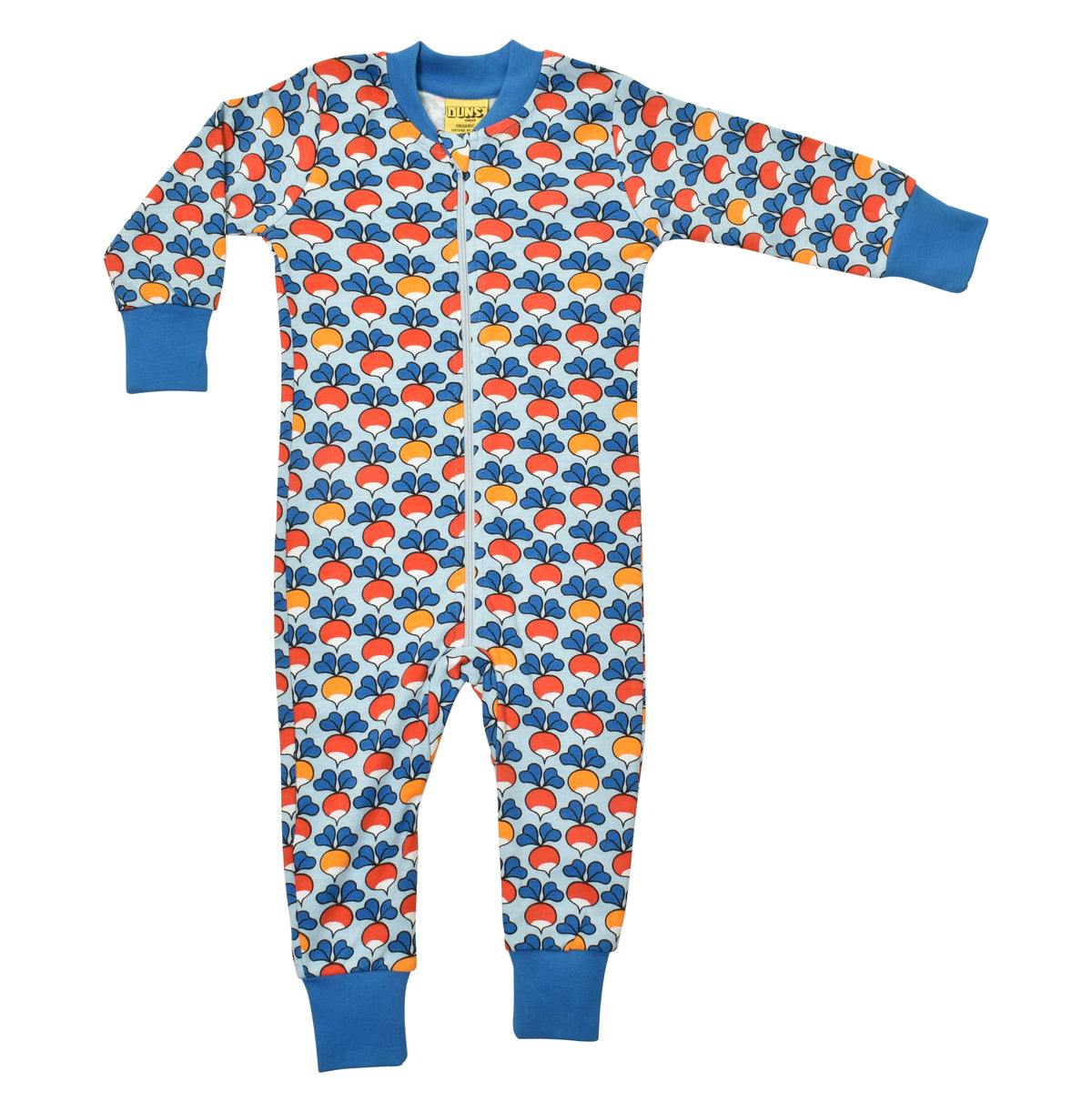 [DUNS Sweden]Zip suit- Multi Radish Blue
