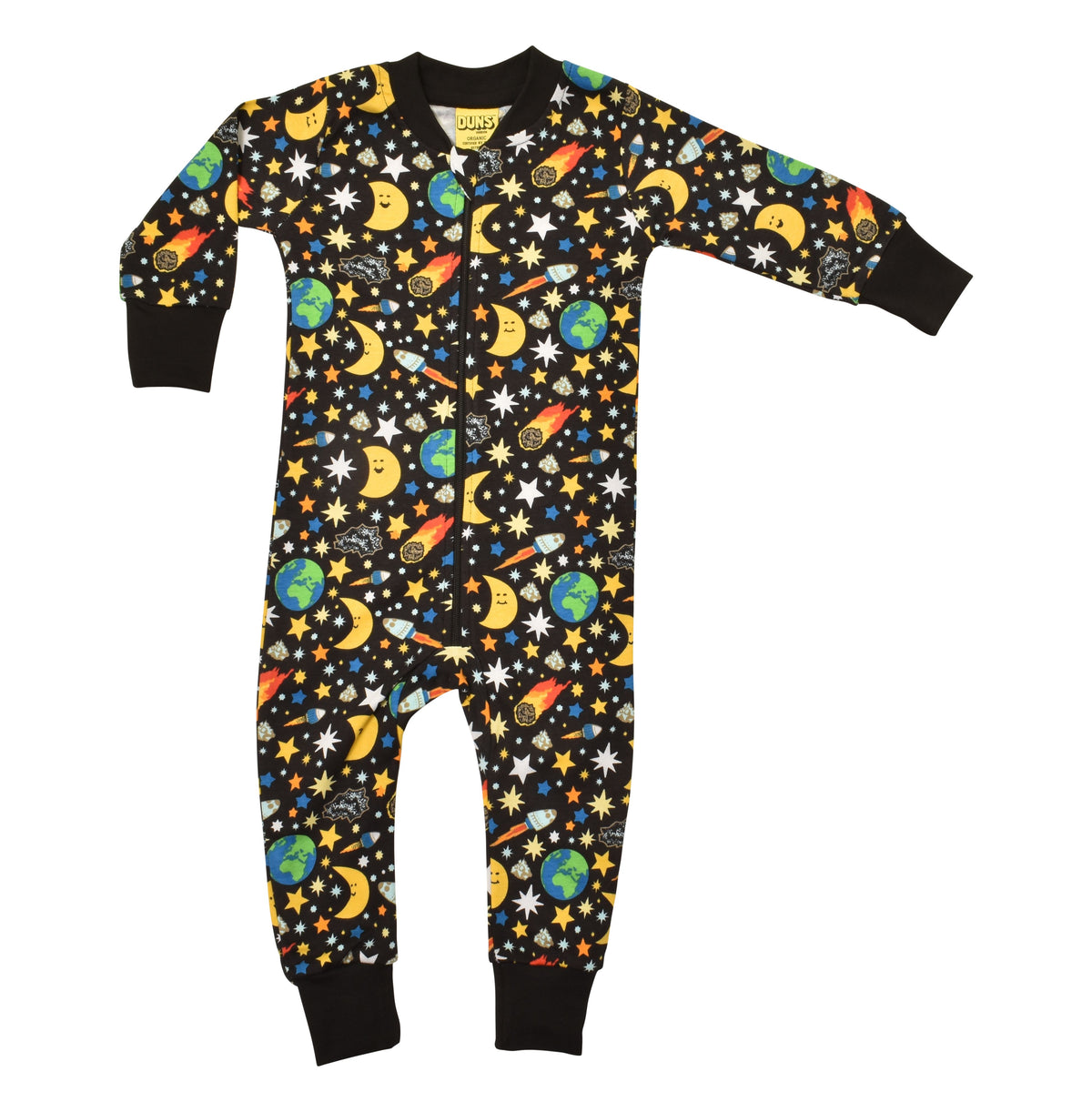 [DUNS Sweden]Zip suit- Mother Earth Black