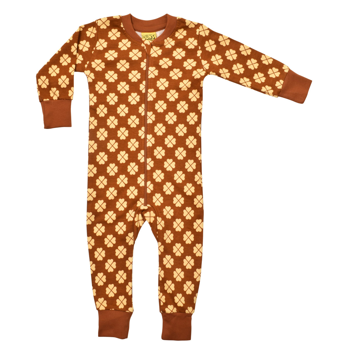 [DUNS Sweden]Zip suit- Clover Brown
