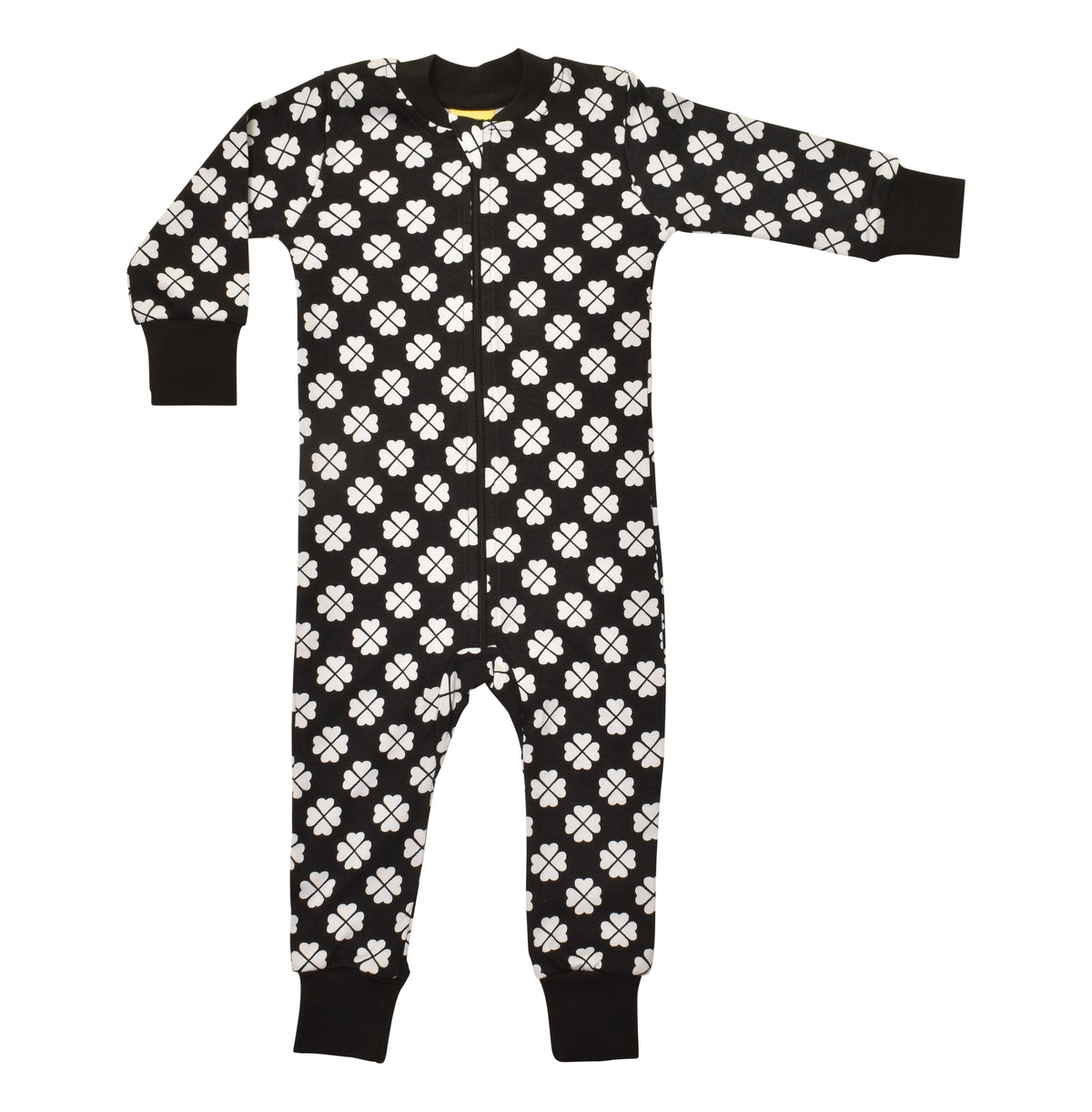 [DUNS Sweden]Zip suit- Clover Black