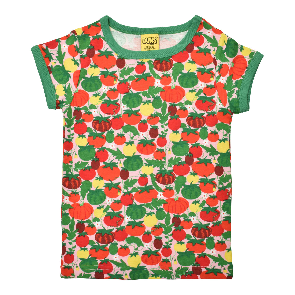 [DUNS Sweden]Short Sleeve Top-Tomatoes Pink