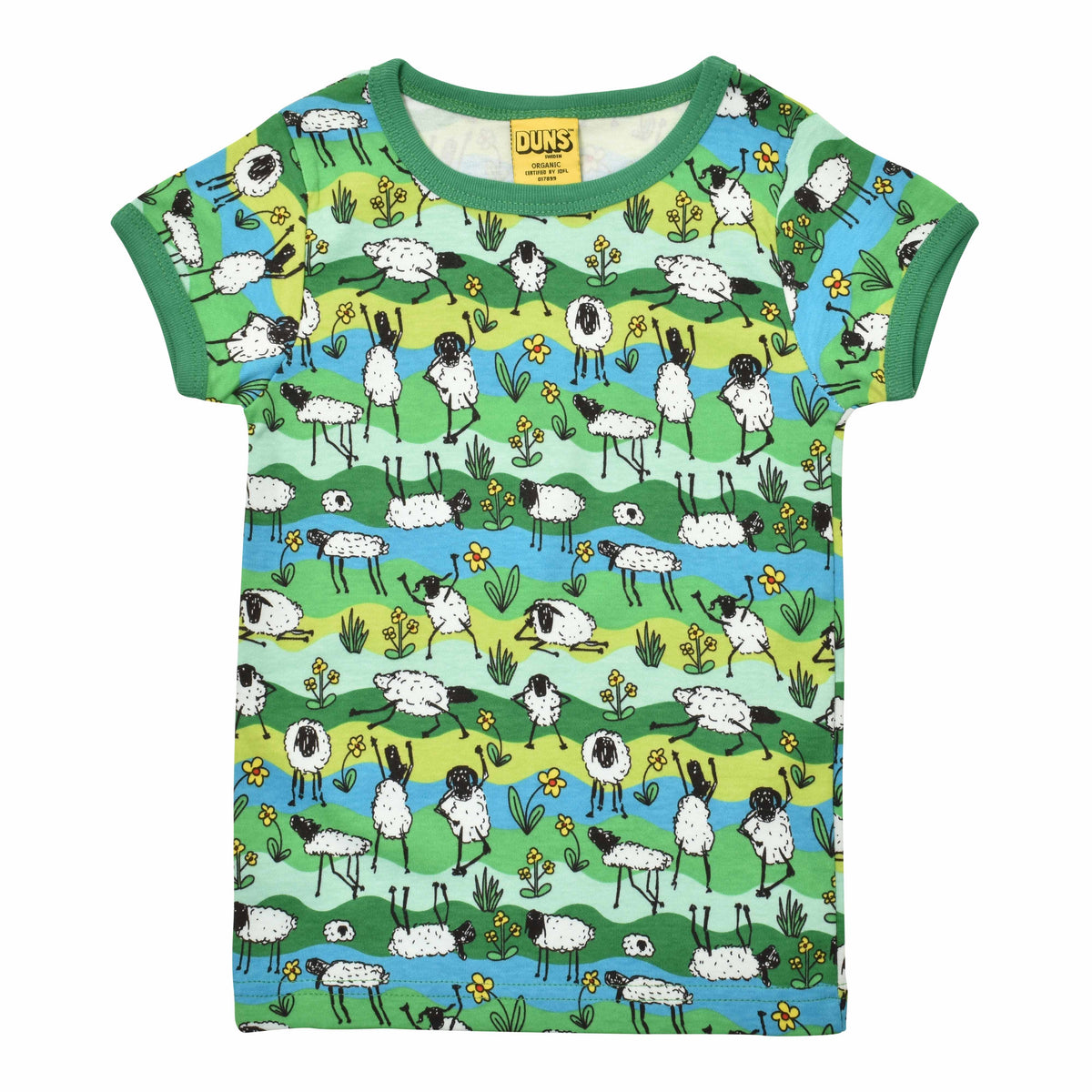 [DUNS Sweden]Short Sleeve Top-Sheep tricks