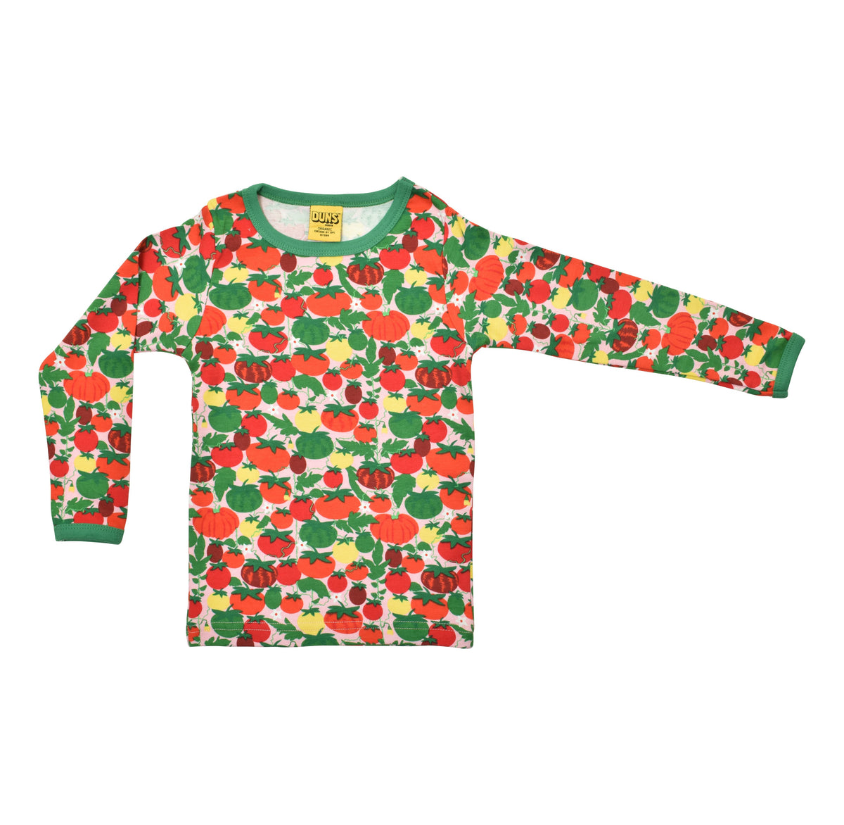 [DUNS Sweden]Long Sleeve Tops-Tomatoes Pink