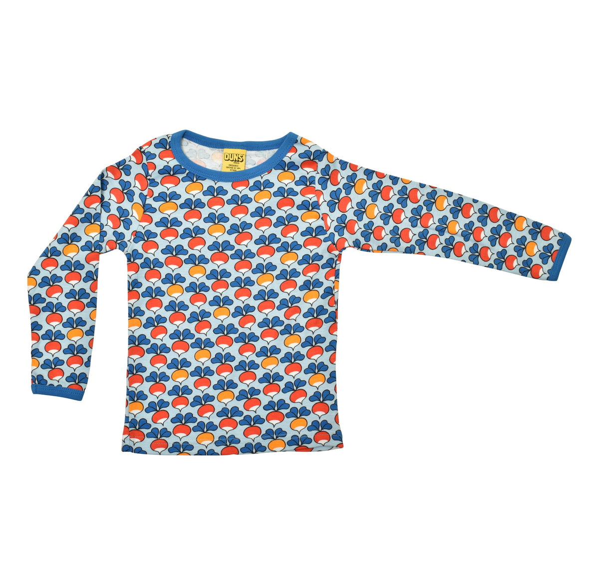 [DUNS Sweden]Long Sleeve Tops-Multi Radish Blue
