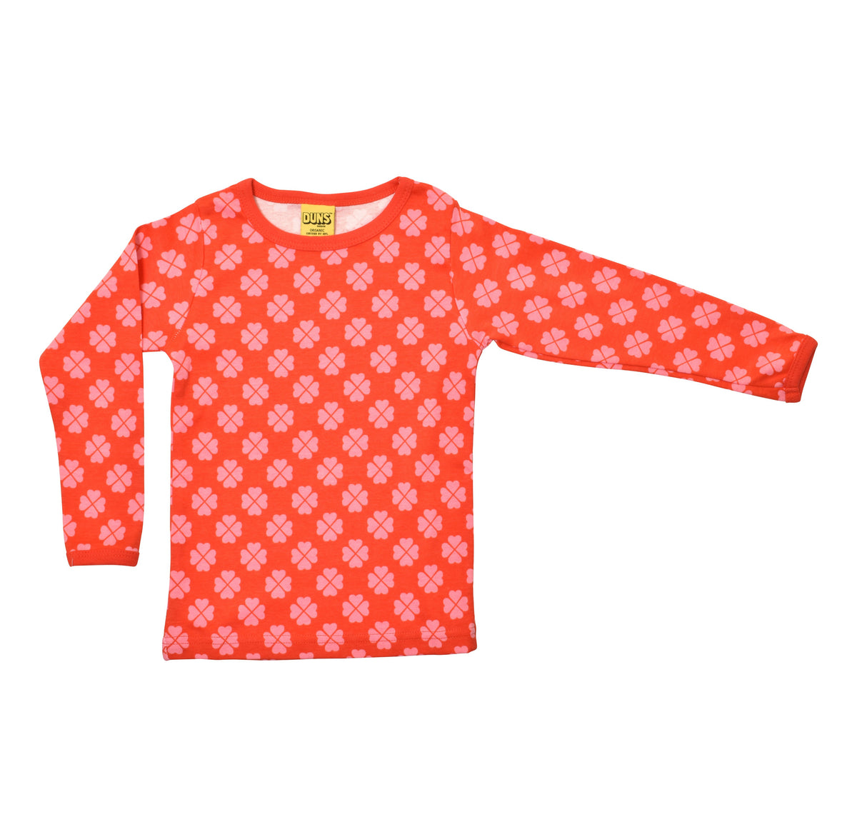 [DUNS Sweden]Long Sleeve Tops-Clover Red Pink