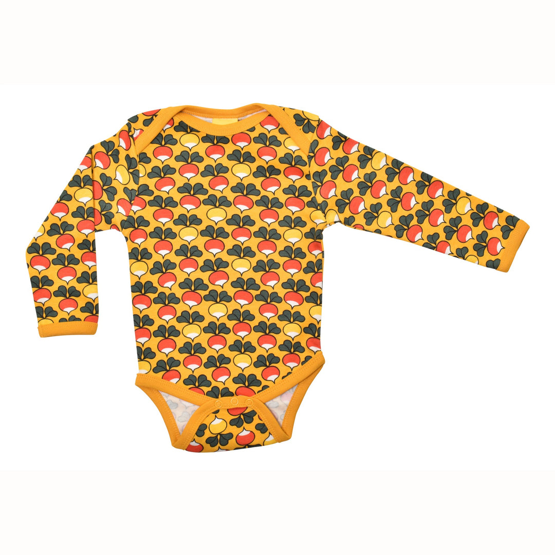 [DUNS Sweden]Long Sleeve Napneck Body - Multi Radish Mineral Yellow