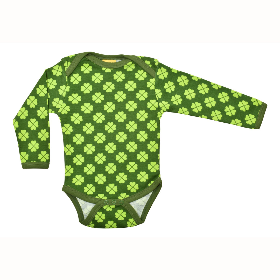 [DUNS Sweden]Long Sleeve Napneck Body - Clover Treetop Green
