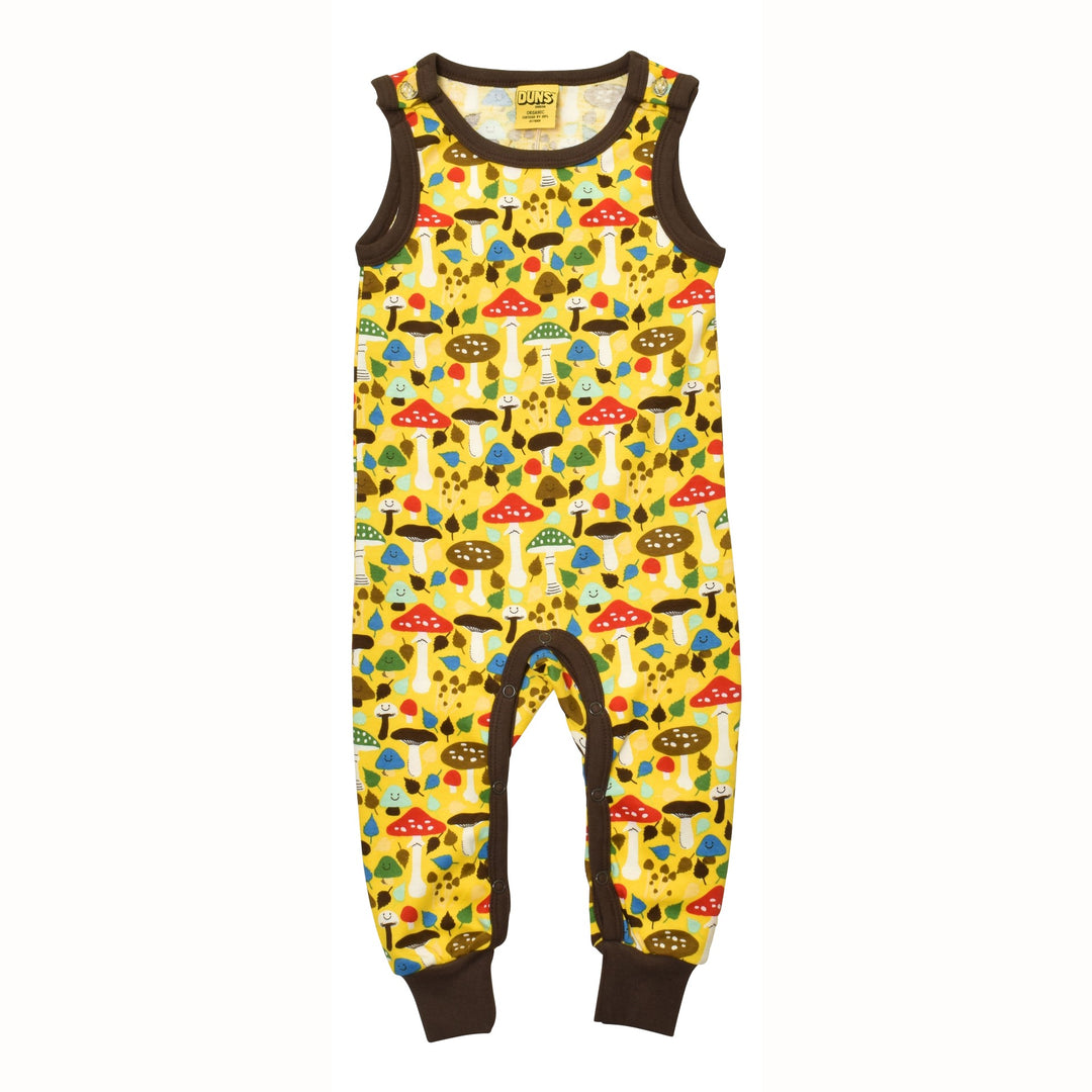 [DUNS Sweden] Dungaree - Mushrooms Yellow