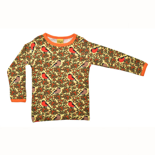 [DUNS Sweden] Bullfinch Long Sleeve Tops- Yellow Cream