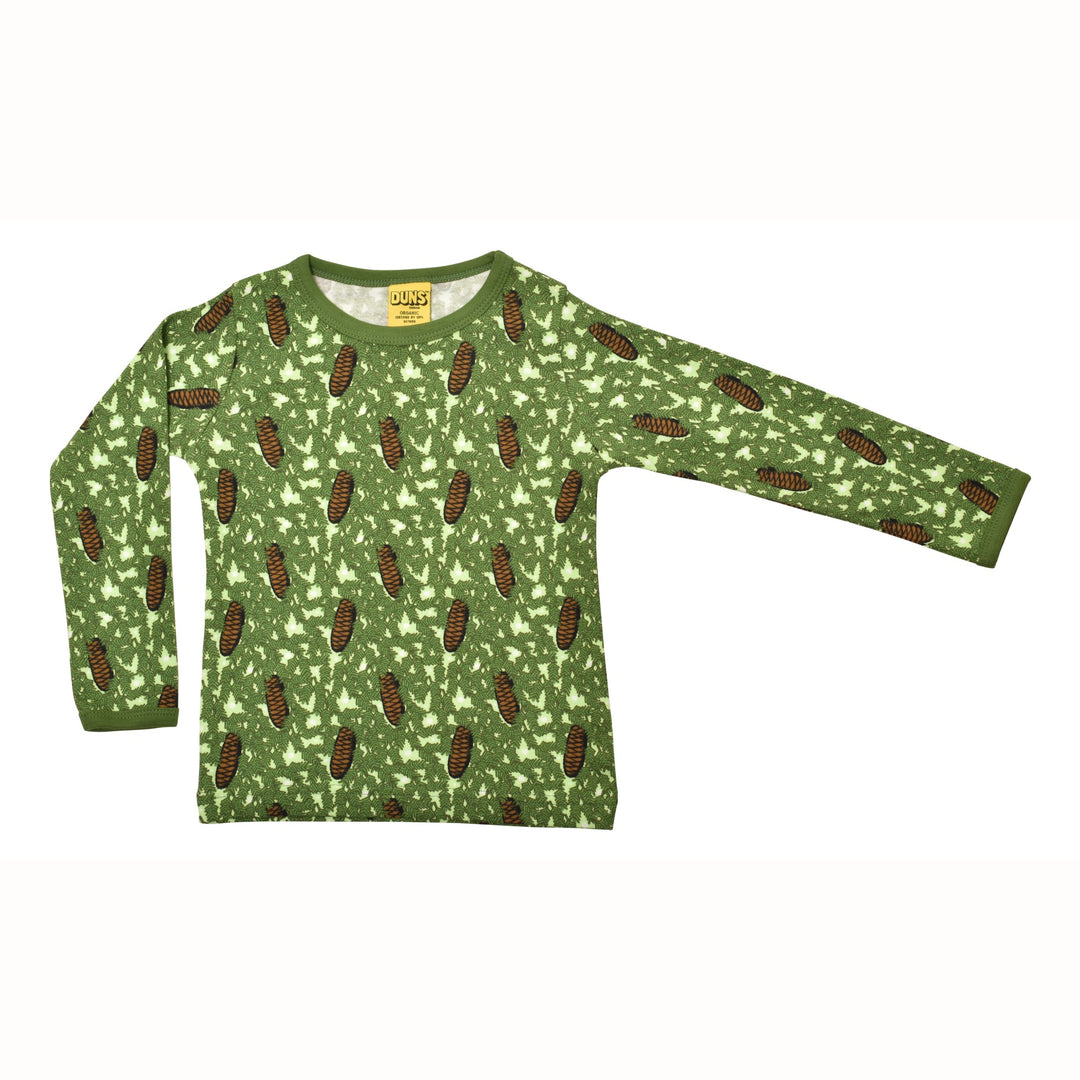 [DUNS Sweden]Long Sleeve Tops- Pine Cones