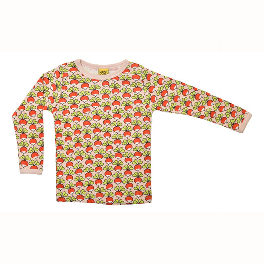 [DUNS Sweden]Long Sleeve Tops- Radish Pale Dogwood Pink