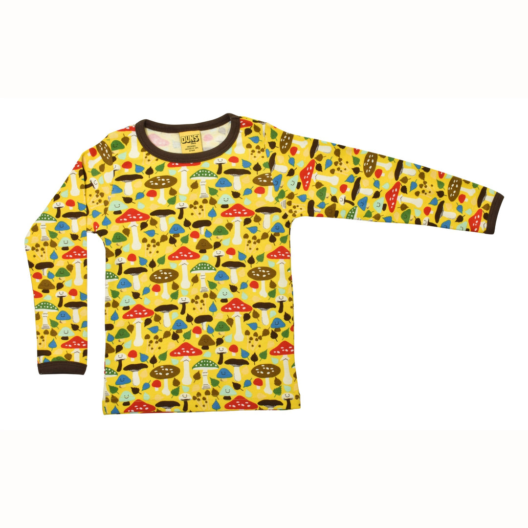 [DUNS Sweden]Long Sleeve Tops- Mushrooms Yellow