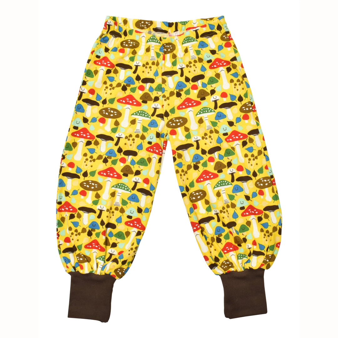 [DUNS Sweden]Baggy Pants - Mushrooms Yellow