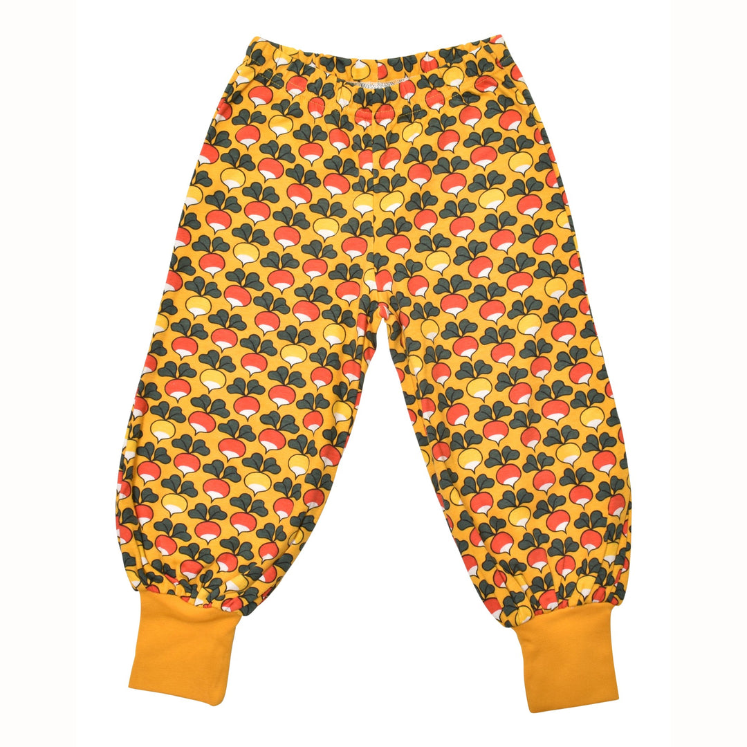 [DUNS Sweden]Baggy Pants - Multi Radish Mineral Yellow