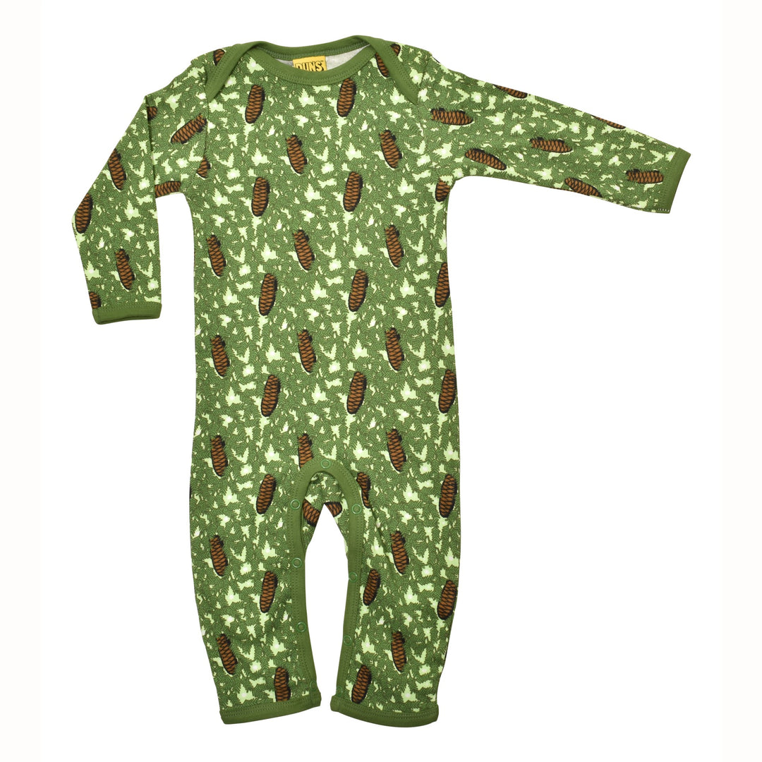 [DUNS Sweden] Long Sleeve Lap Neck Suit - Pine Cones