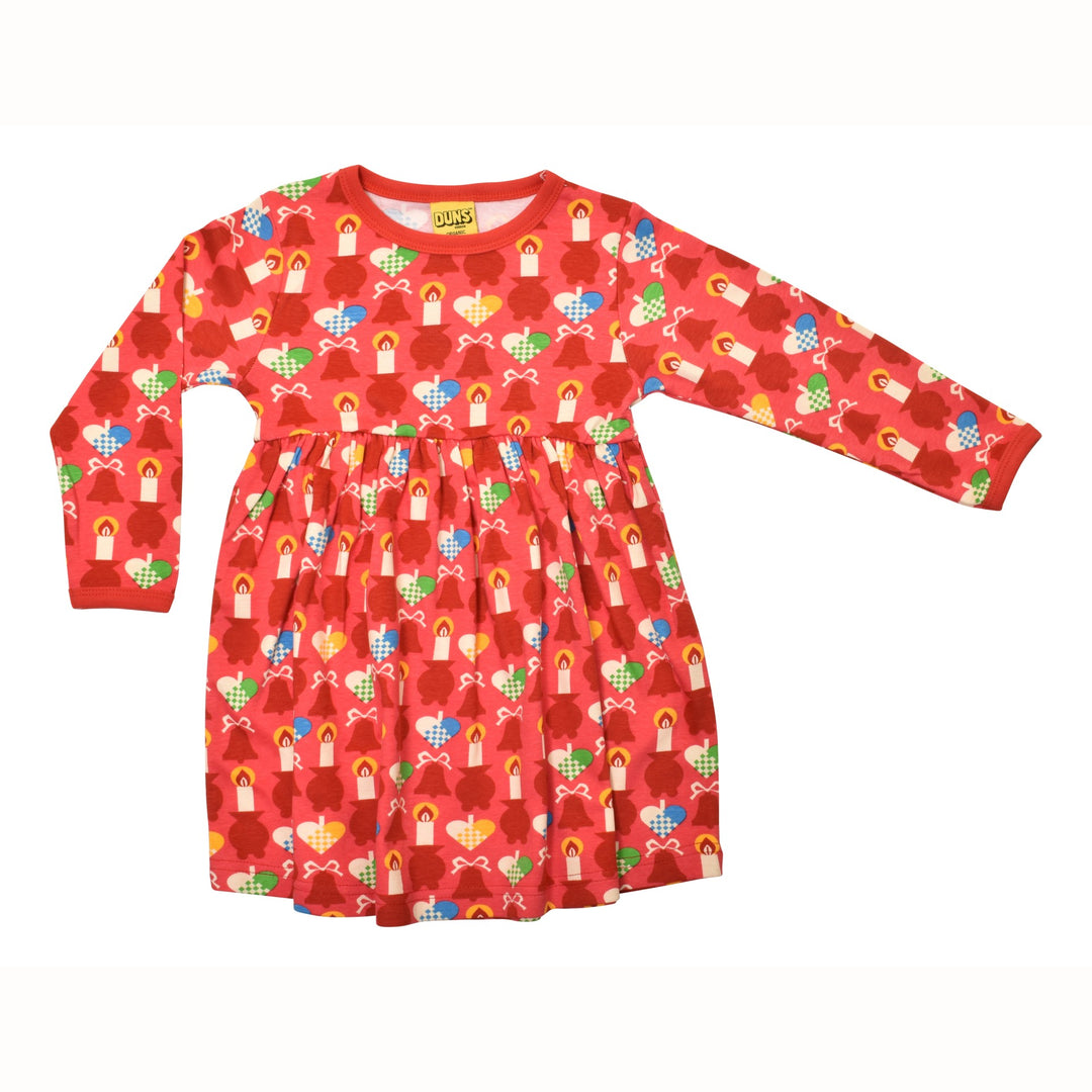 [DUNS Sweden] LS Gather Dress - Candles