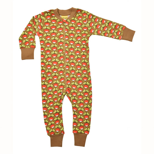 [DUNS Sweden]Zip suit- Radish Butternut Brown