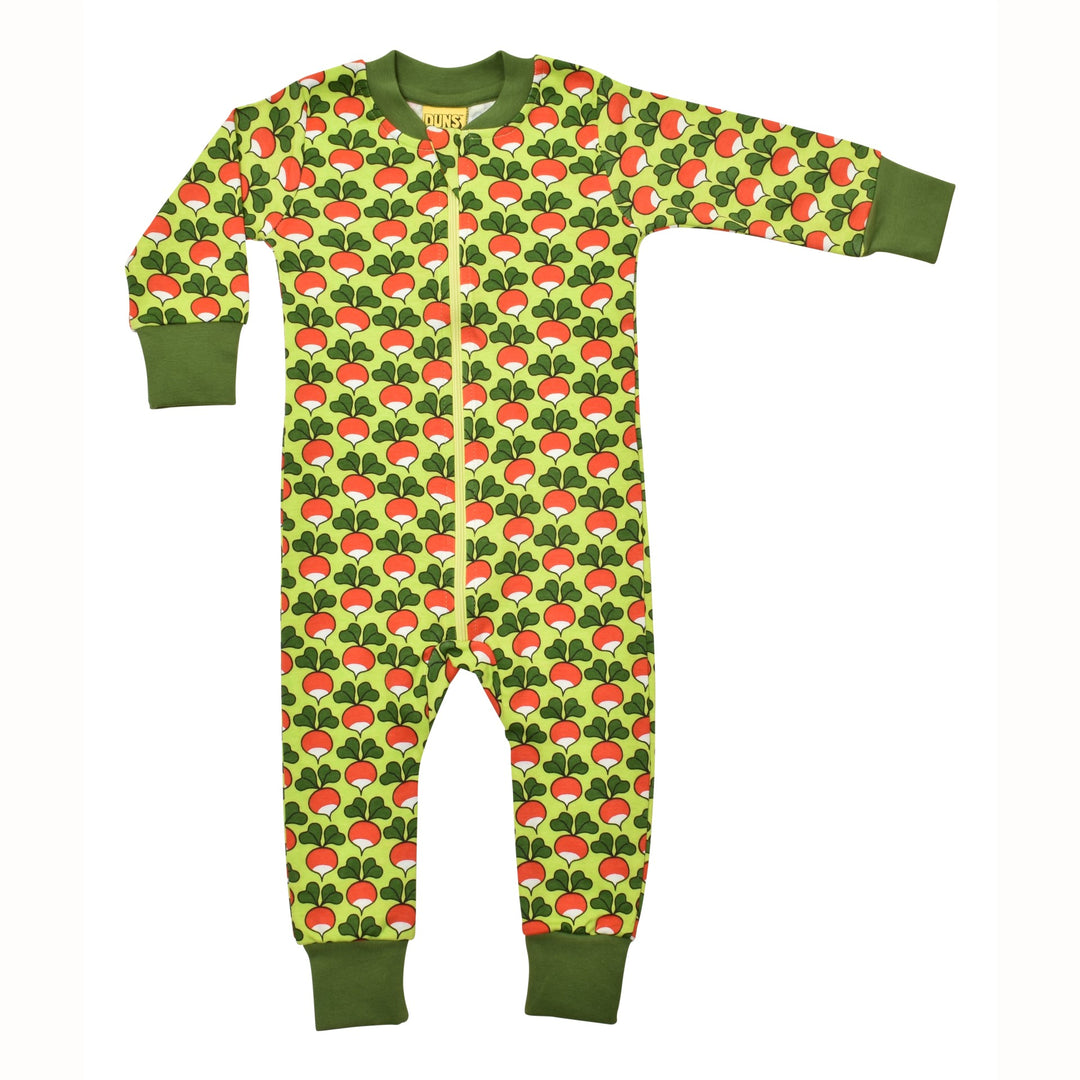 [DUNS Sweden]Zip suit- Radish Tender Shoots Green