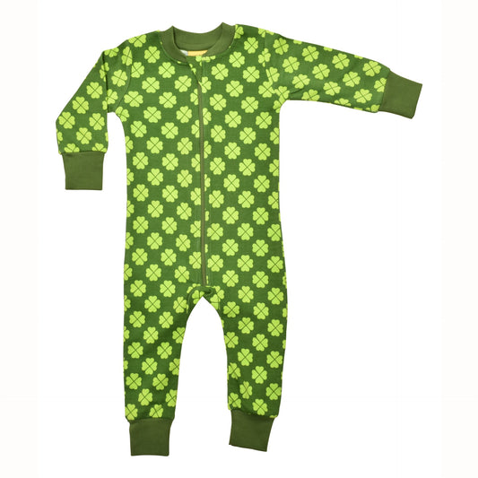 [DUNS Sweden]Zip suit- Clover Treetop Green