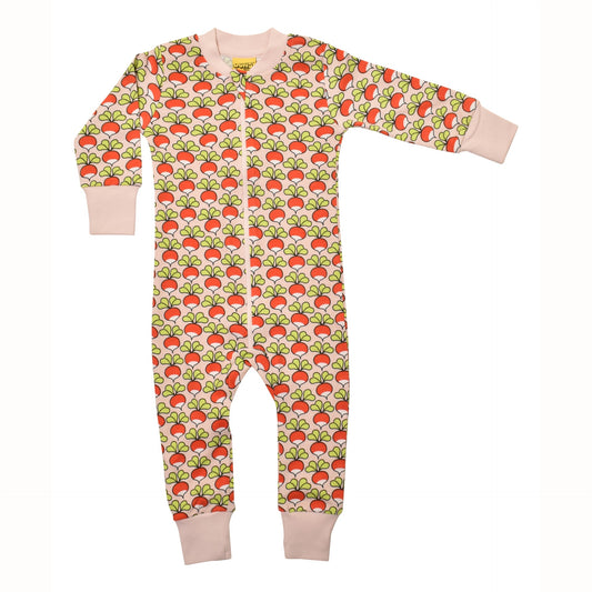 [DUNS Sweden]Zip suit- Radish Pale Dogwood Pink