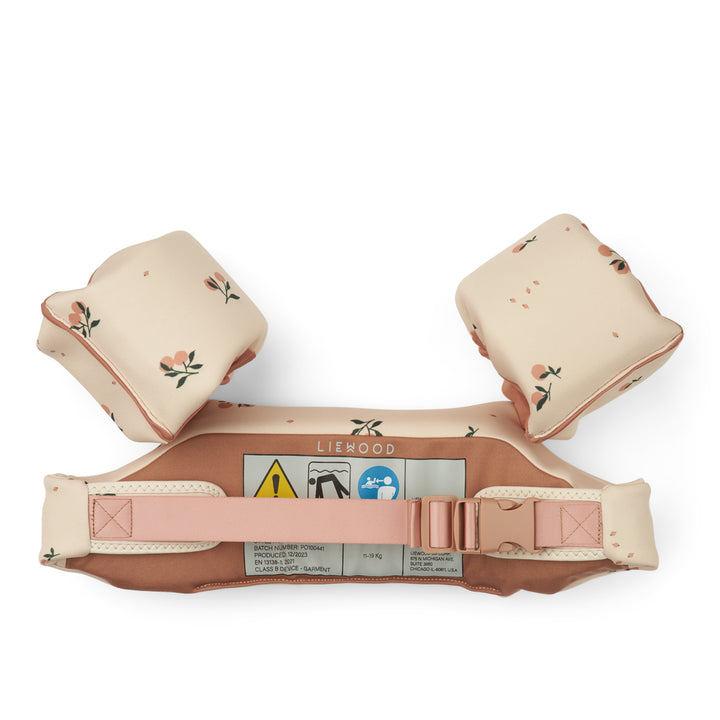 [Liewood] Darko Printed Swim Belt - Peach / Sea shell