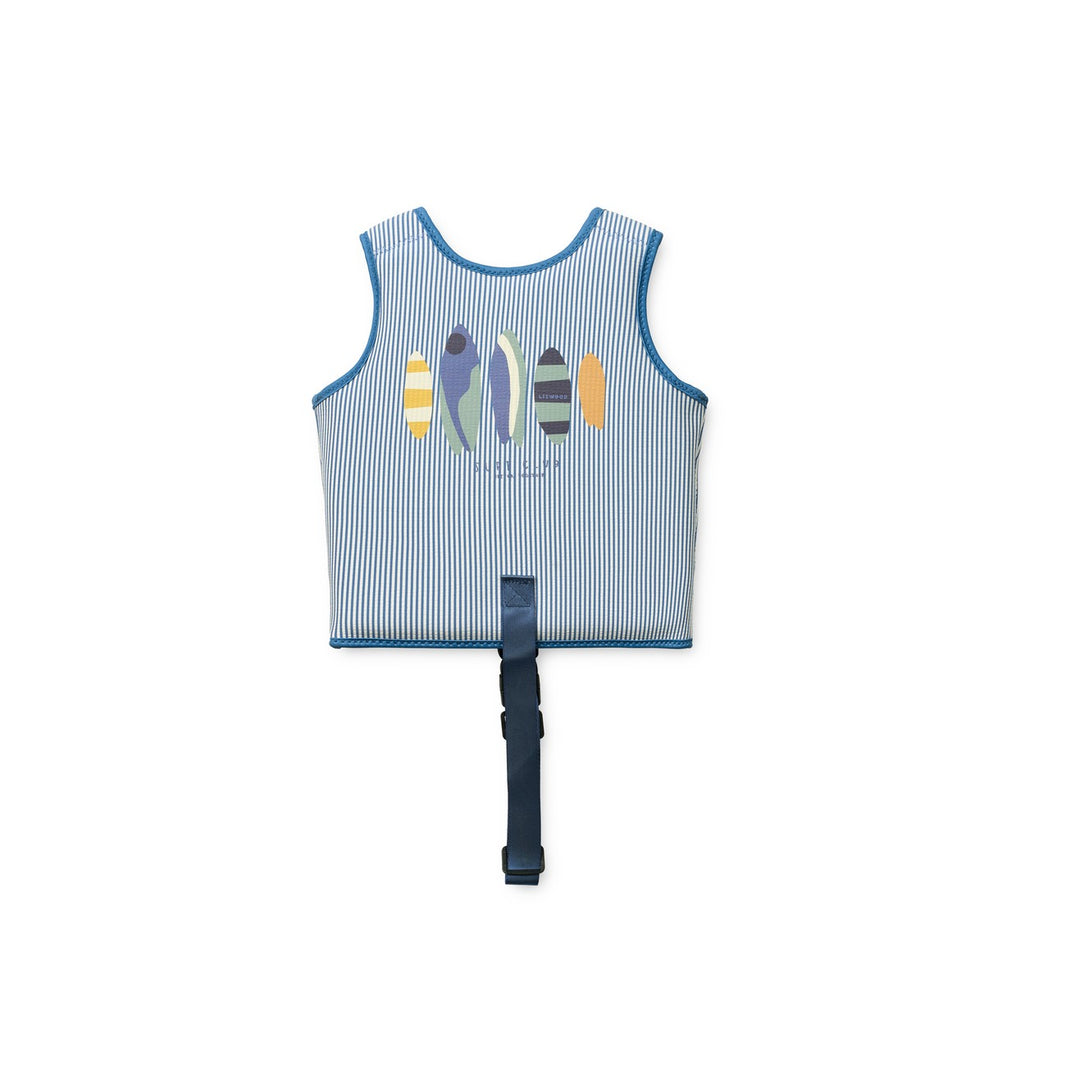 [Liewood] Dove Seersucker Swim Vest - Y/D stripe Riverside
