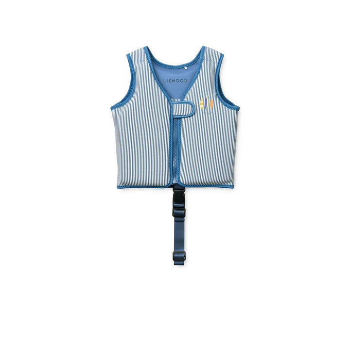 [Liewood] Dove Seersucker Swim Vest - Y/D stripe Riverside