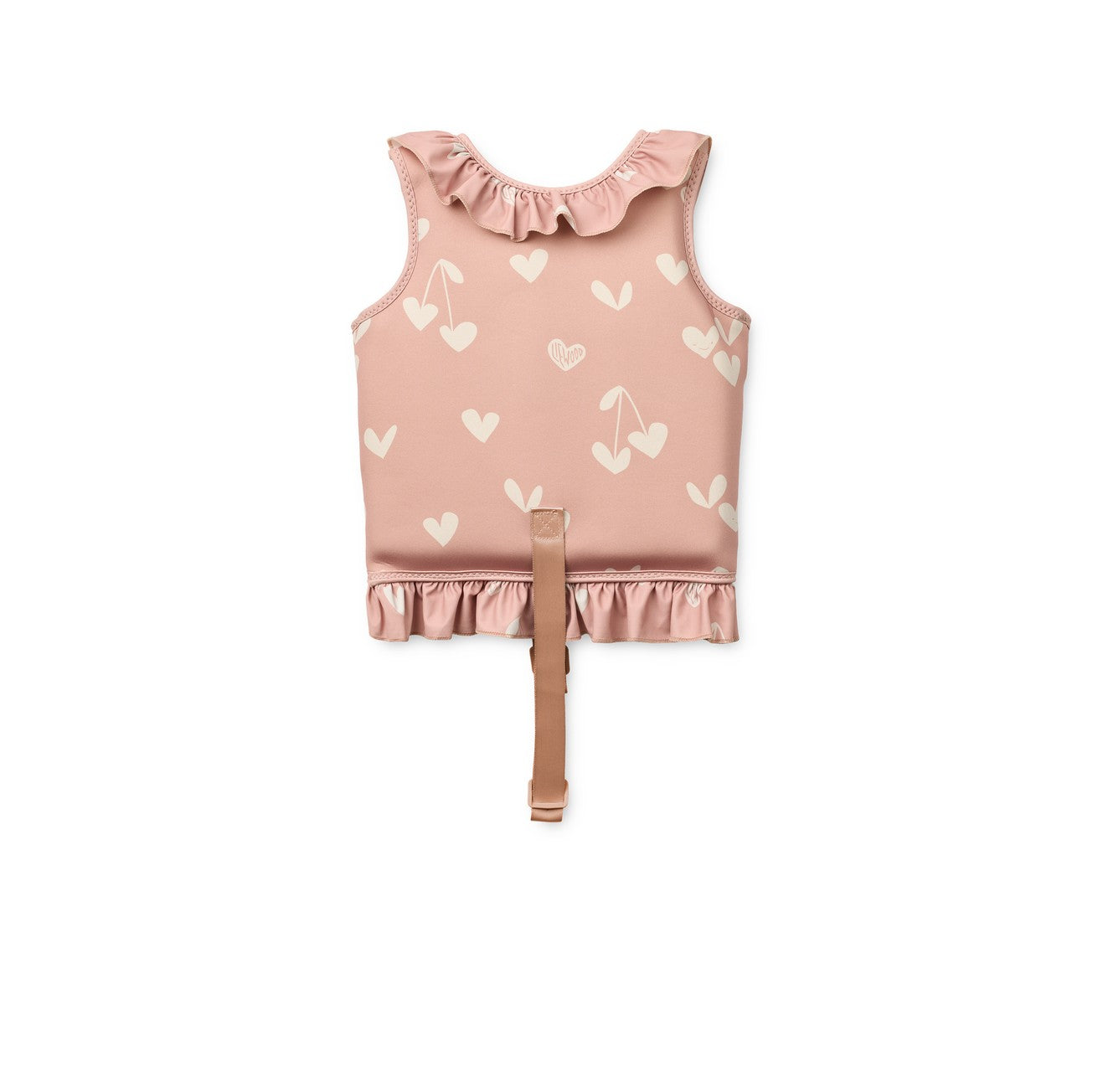 [Liewood] Dove Swim Vest With Frill - Sweethearts / Pale Tuscany