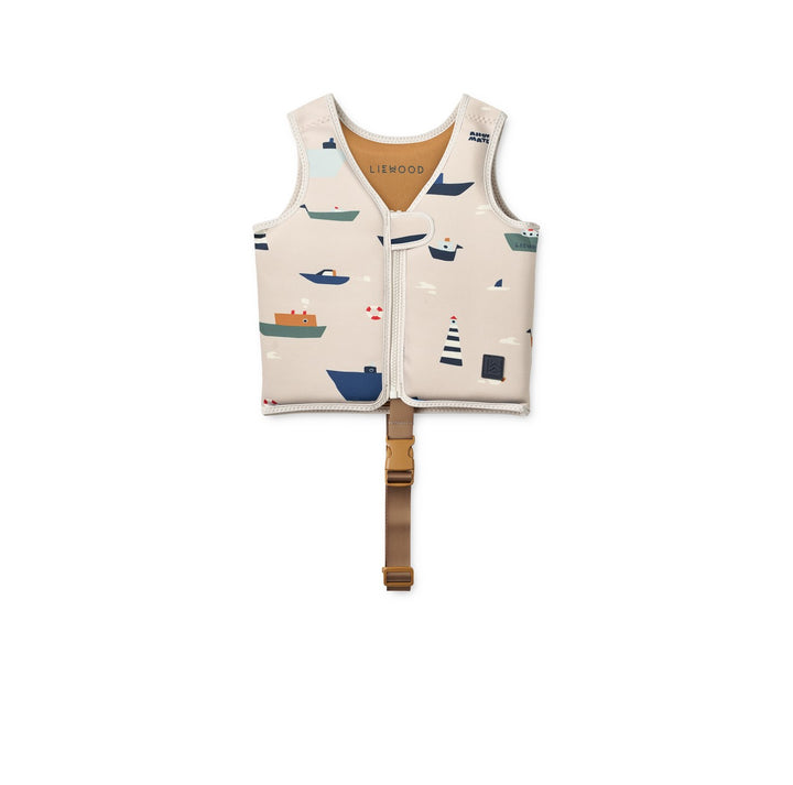 [Liewood] Dove Swim Vest - Sailing / Sandy