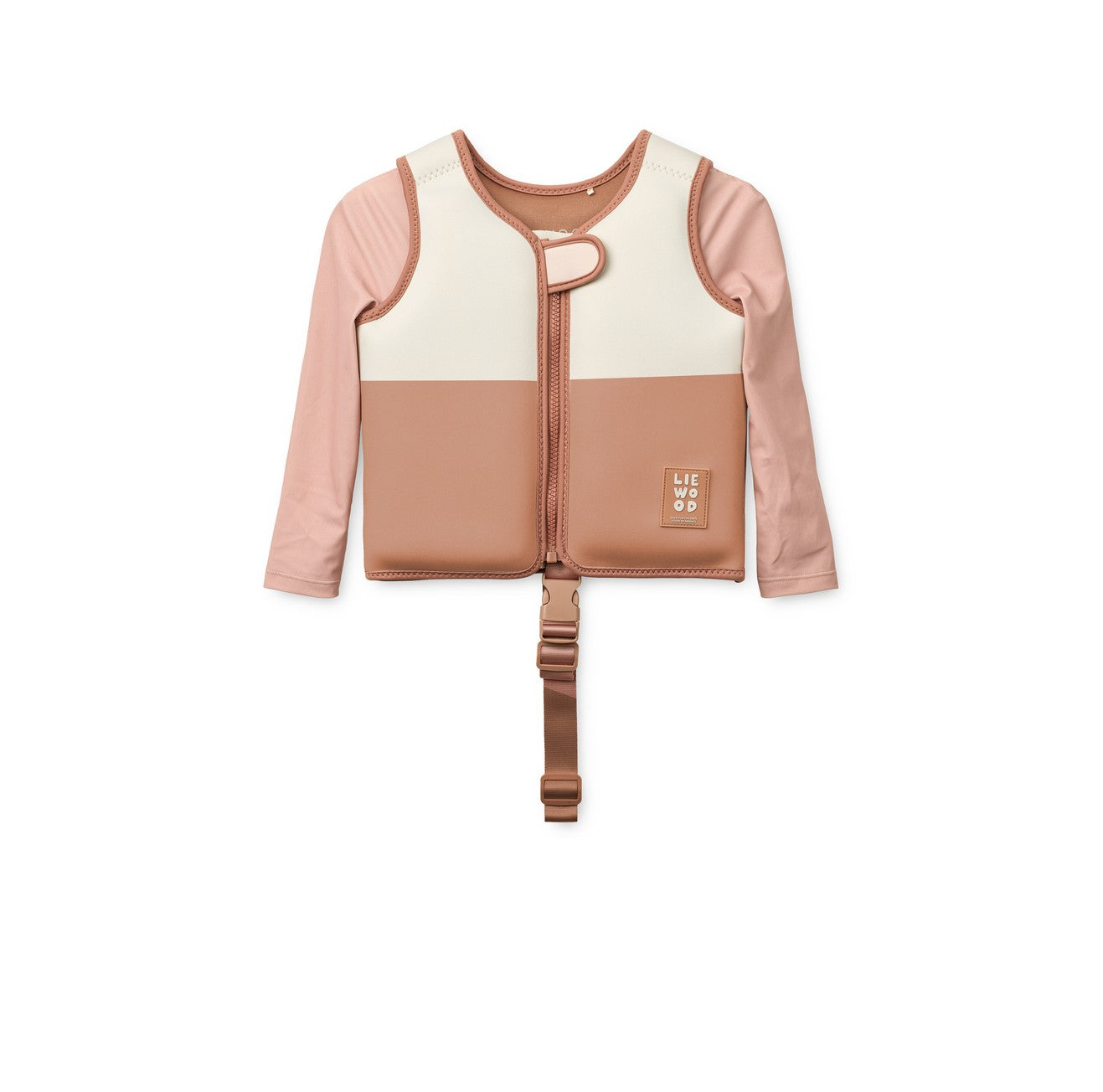 [Liewood] Dove Swim Vest With Sleeves- Tuscany Rose Multi Mix