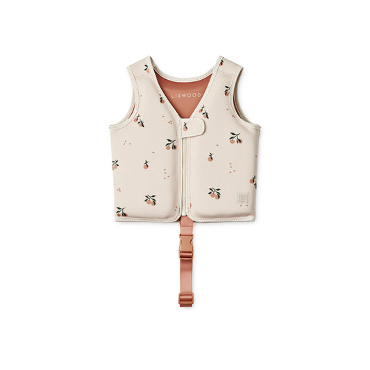 [Liewood] Dove Swim Vest - Peach / Sea shell