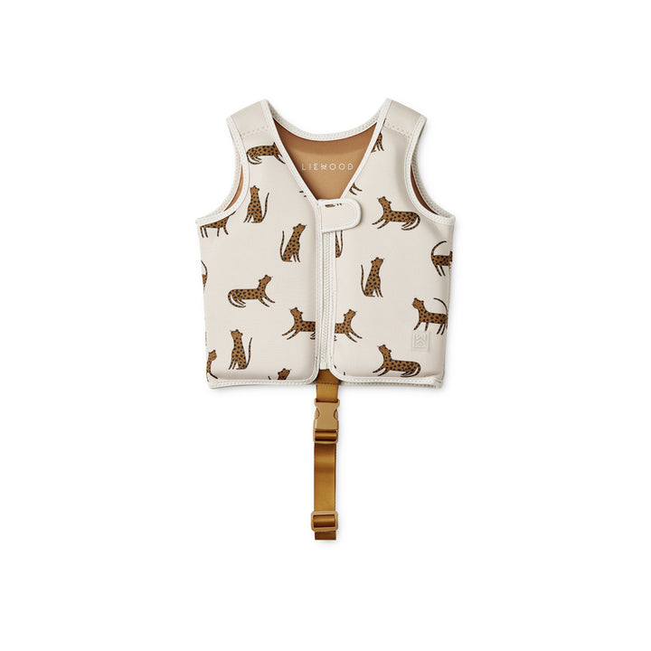 [Liewood] Dove Swim Vest - Leopard / Sandy