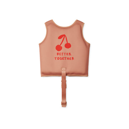[Liewood] Dove Swim Vest - Better Together / Tuscany Rose