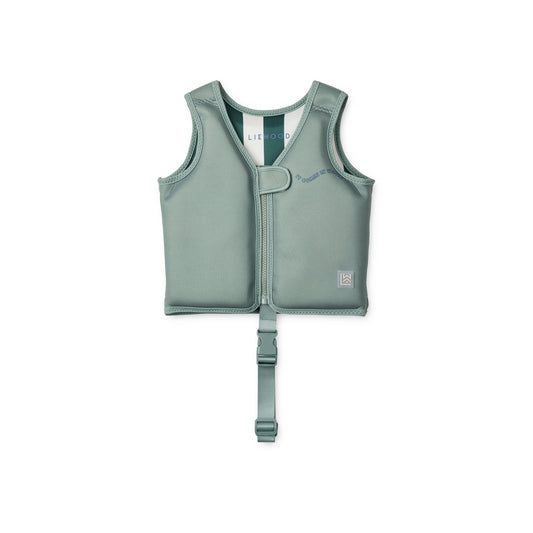 [Liewood] Dove Swim Vest - It Comes in Waves / Peppermint