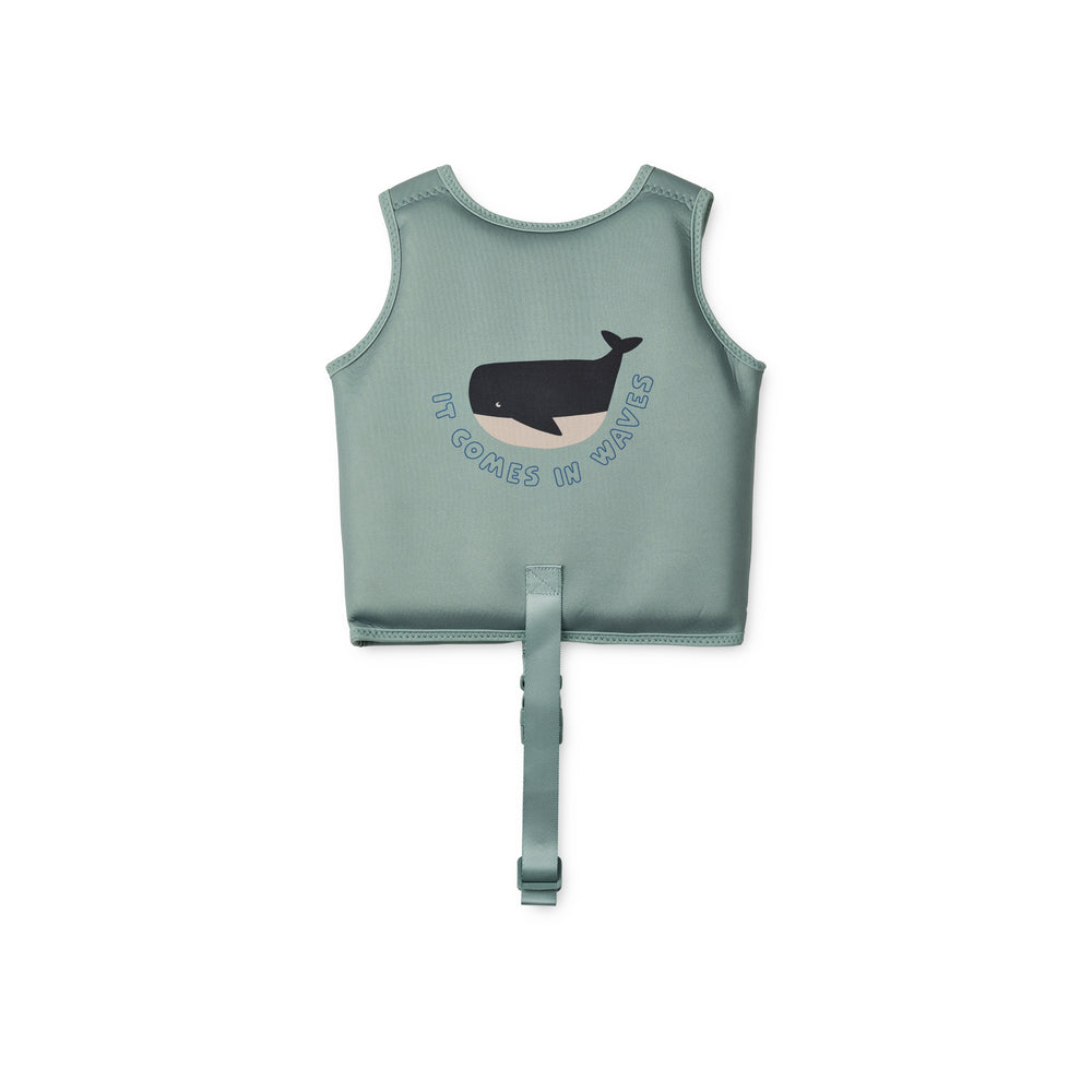 [Liewood] Dove Swim Vest - It Comes in Waves / Peppermint