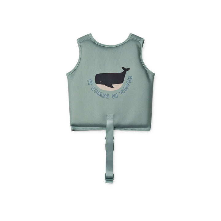 [Liewood] Dove Swim Vest - It Comes in Waves / Peppermint