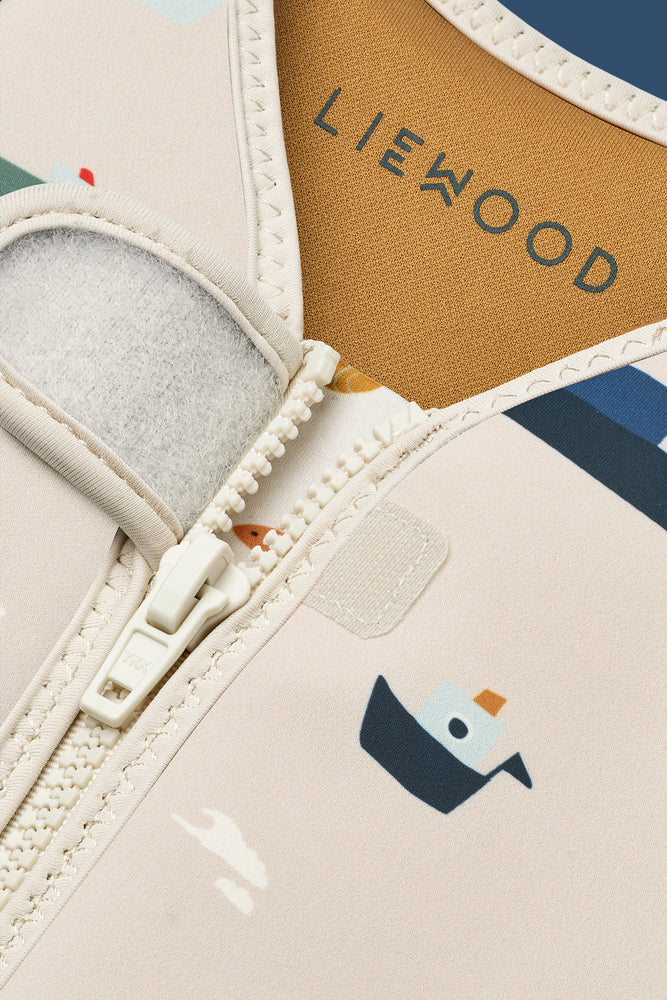 [Liewood] Dove Swim Vest - Sailing / Sandy