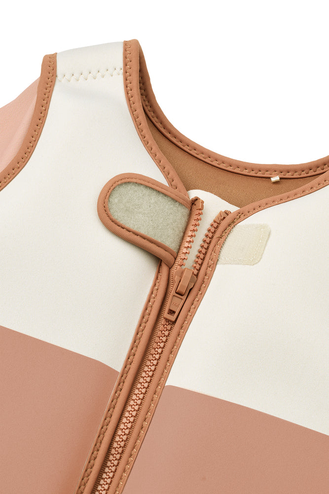 [Liewood] Dove Swim Vest With Sleeves- Tuscany Rose Multi Mix