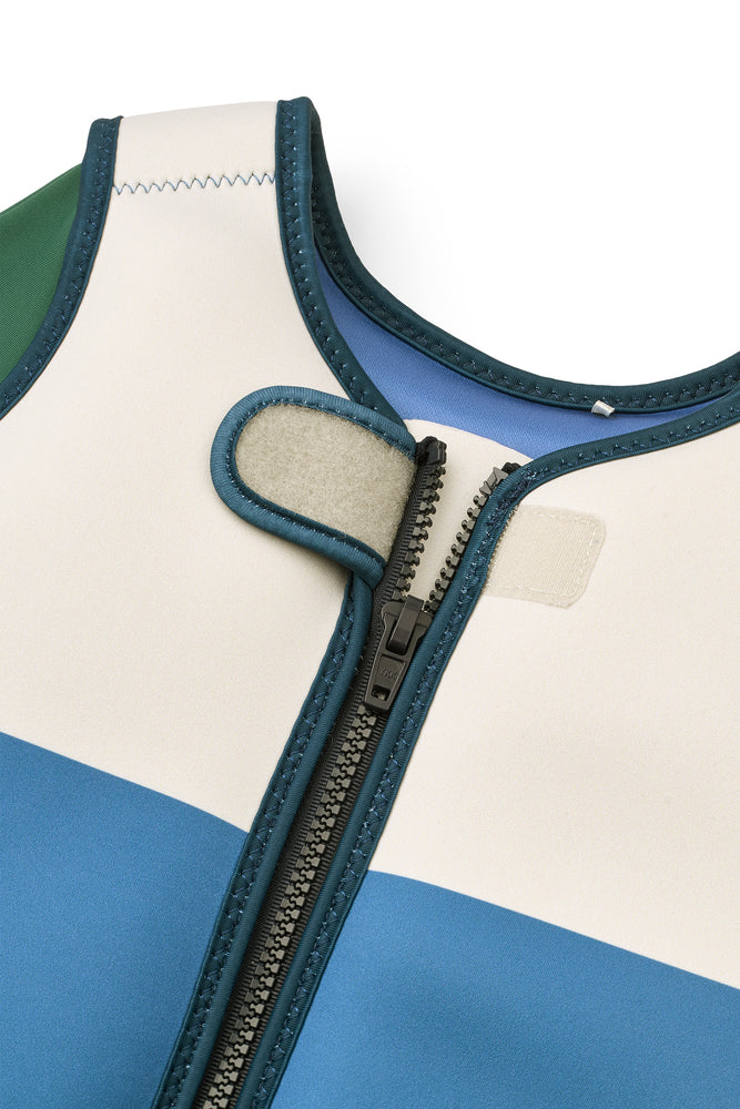 [Liewood] Dove Swim Vest With Sleeves- Riverside Multi Mix
