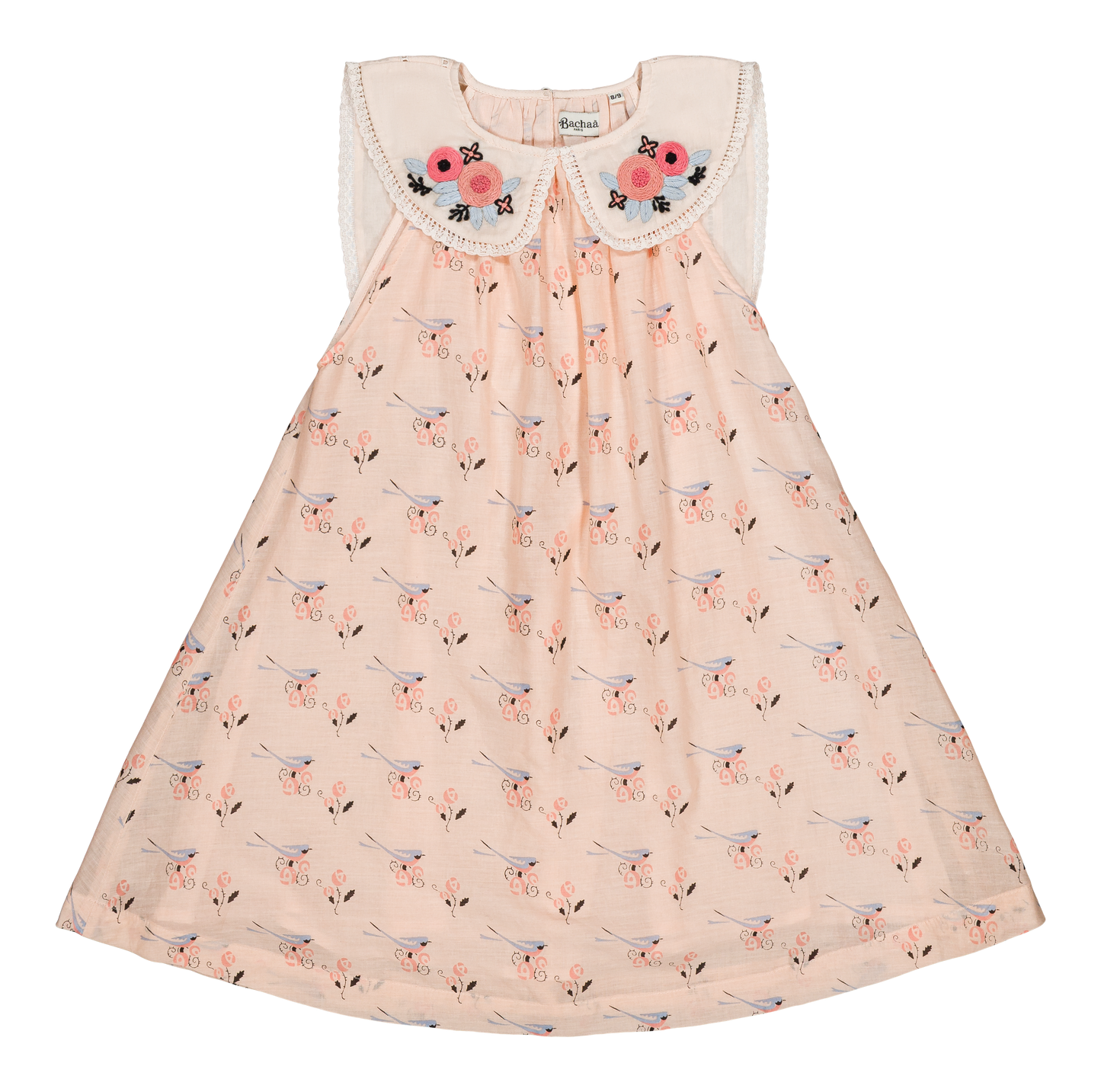[Bachaa] Dargee Robe Dress - Bird Print